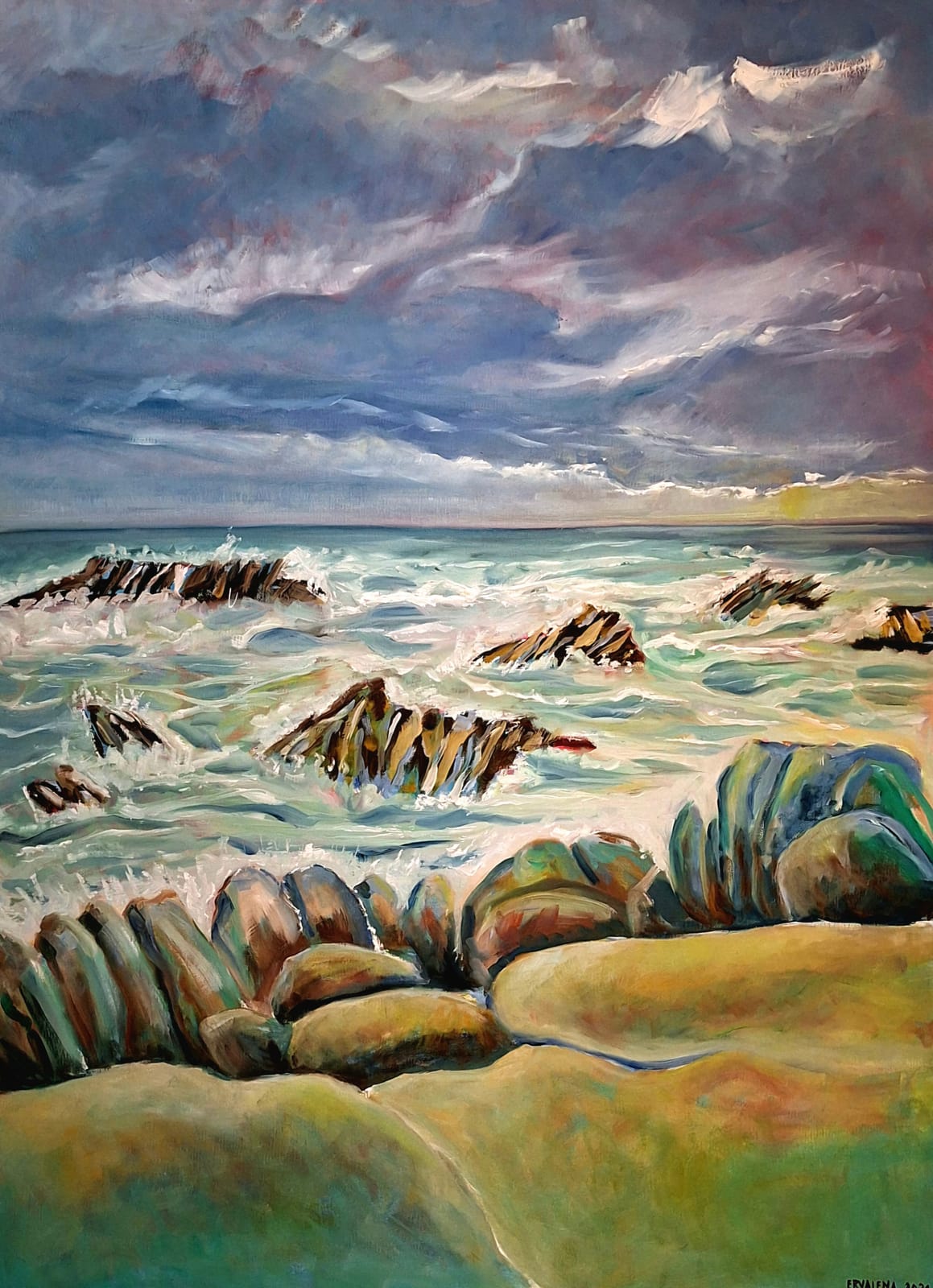Pacific road USA 100 x 74 — Anne-Laure Bayart